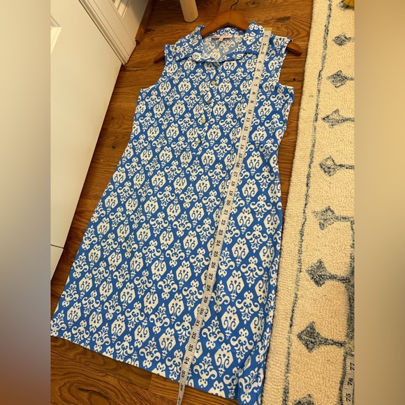 Jude Connally Jude Cloth Dress - Fleur De Lis Print size Medium, Hemmed - Picture 10 of 10